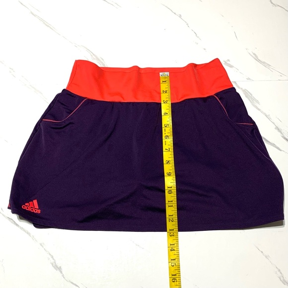 EUC Adidas Climalite Purple Orange Tennis Skort Size Small - Picture 11 of 11